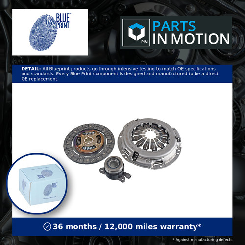 Clutch kit 3pc - kit,