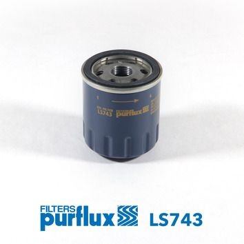 Oil filter purflux ls743 - filter, for