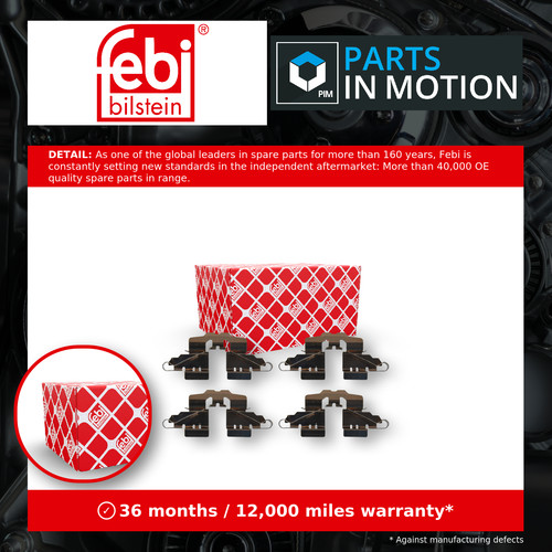 Brake pad fitting kit fits - brake,