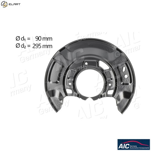 Splash guard brake disc 58261 - splash,