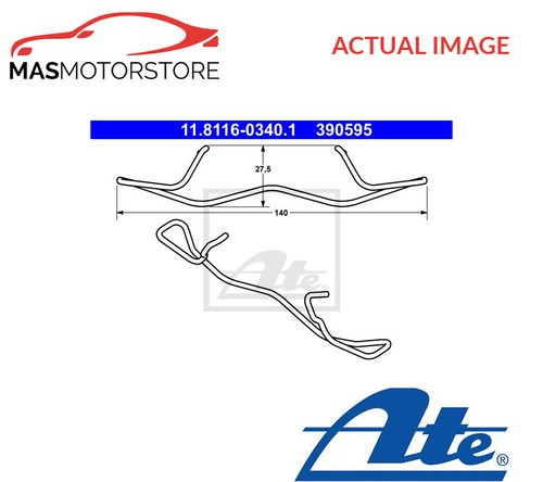 Spring brake caliper ate - spring,