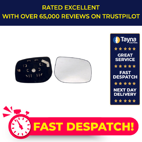 Mirror glass fits toyota - toyota, yaris