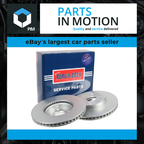 Brake discs pair vented - discs,