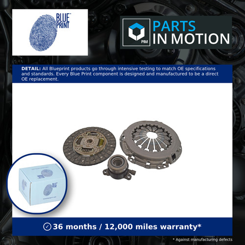 Clutch kit 3pc - clutch,