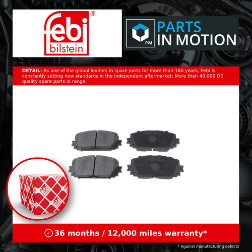 Brake pads set fits toyota - brake,