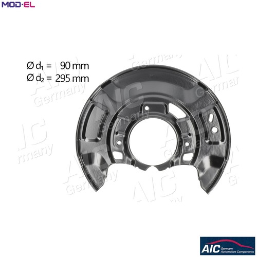 Splash guard brake disc - disc, 58261